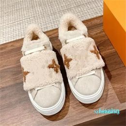 Winter New Snow Boots Fashion top Casual Shoes with Cotton Thickening for warmth
