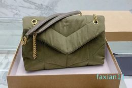 Designers Shoulder bags 30CM 9A Quality Woman Fashion Handbags messenger crossbody Ladies Gold chain Totes Purse