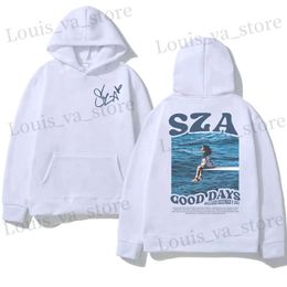 Men's Hoodies Sweatshirts SZA Music Album SOS Graphic Hoodie Men Women Vintage Oversized Hoodies Casual Loose Gothic Sweatshirt Hip Hop Streetwear Hoodies T231016