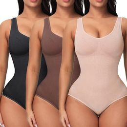 Women's Shapers Faja Shapewear For Women Invisible Body Shaper Slimming Belly Underwear Weight Loss Waist Trainer Tummy Contr248h