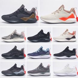 Running Shoes Alphabounce deae 3.0 Beyond chameleon Triple Black Raw Grey Orange Sneakers Hpc Ams 3M Training Sports Mens 36-45 Trainers