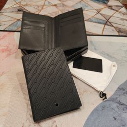 Mens Designer purses Passport Case Luxury Designer Credit Card Holder Leather Wallet Drivers License Banknote Storage Pen Holder Briefcase