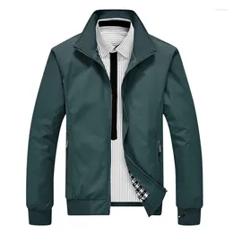 Men's Jackets Men Jacket Korean Fashion Casual Coat Autumn Windbreaker Thin Mens Clothes Bomber Plus Szie 8XL