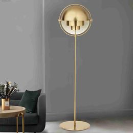 Floor Lamps Modern Metal Wind E27 2023 Floor Lamps Copper Living Room Home Decor Standing Lights Indoor Lighting Bedroom Loft Bedside Lamps Q231016