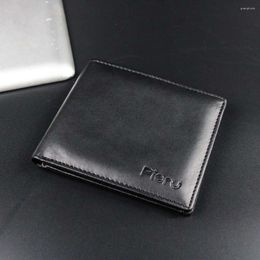 Wallets Portable Credit ID Card Money Bags Bus Bank Short Purse PU Coin Men Holder Wallet