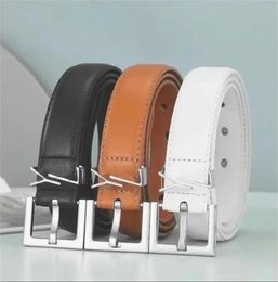 sale Belt for Women Genuine Leather 3cm Width High Quality Men Designer Belts S Buckle cnosme Womens Waistband Cintura Ceintures as gift