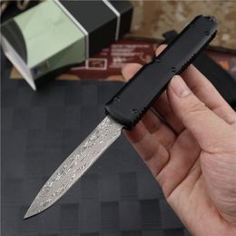 Micro-US 88 knife 4tyles Damascus Steel Blade Carbon fiber Handle Outdoor Camp Hunt EDC Tools fast open Knives A07 Multi Tools