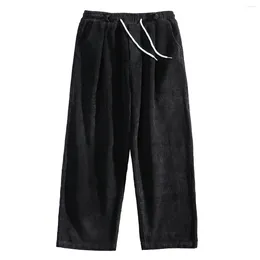Men's Pants Corduroy Winter 2023 Sweatpants Men Oversize Streetwear Joggers Trousers Women White Fashion Bottom Casual Clothes