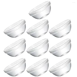 Dinnerware Sets 10pcs Small Prep Bowls Stackable Glass Serving For Pudding Dessert Salad