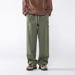 Men's Pants Baggy Casual Men Oversized Fashion Retro Cargo Japanese Streetwear Hip-hop Loose Wide Leg Mens Trousers
