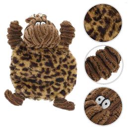 Cat Costumes Puppy Toys Dog Squeaky Squeakers Large Dogs Leopard Print Cloth Funny Chewing Small