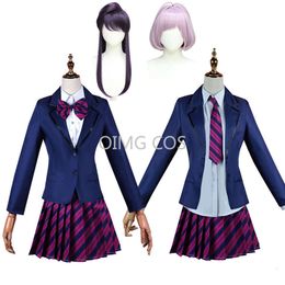 Komi Can't Communicate Komi Shoko Osana Nimi Cosplay Costume Outfits Shirt Tie Short Wig Neck Women Anime Uniform Halloween
