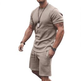 Men's Tracksuits 2021 Sets T-Shirts Shorts Summer Casual Sweatpants Male Sportswear Man Basketball Tactical Suit Motocross Ou3414