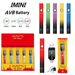 Imini 510 Vape Battery Variable Voltage with Bottom Micro Charge USB Cable