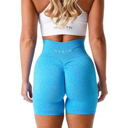 Women s Leggings Nvgtn Scrunch Seamless Shorts High Waisted for Women Contour Biker Gym Yoga Workout 231016