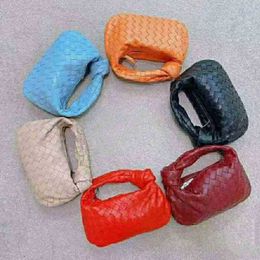 Bottegass Jodie Venetass Designer Handbags Woven 202023jodie Women's Bag Knotted Armpit Round Hobo Arc Dumpling Handbag