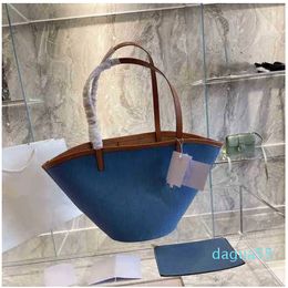 Shoulder Designer Tote Women High-capacity Shopping Bags Leather handbag Bucket