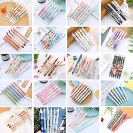 Partihandel Cartoon Press Pen med flera alternativ Creative and High utseende Student Exam Water-Based Pen Cute Office Stationery och Neutral Pen grossist