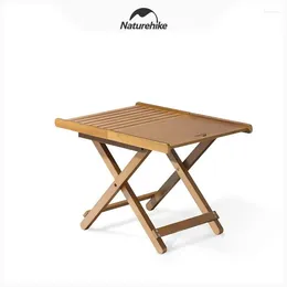 Camp Furniture Naturehike 2023 Lightweight Folding Table Picnic Quick Opening Outdoor Leisure Household Coffee