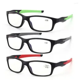 Sunglasses Men Sport Anti Blue Light Presbyopic Glasses Rubber Slip Legs Reading Unisex Fashionable Eyewear 0 To3.5