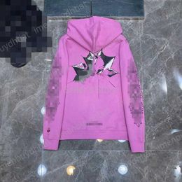 2023 Luxury Brand Ch Hoodie American High Street Fashion Multi-element Mattyboy Graffiti Couple Casual Sweater246b