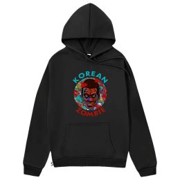 Hot Anime Korean Zombie Hoodies Men Goth Styl Sweatshirts with Hooded High Street Streetwear Women Fashion Kpop Clothes