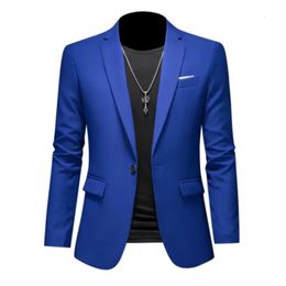 Men s Casual Shirts 15 Colour boutique fashion suit 6XL men s slim groom wedding jacket business office casual solid Colour 231016