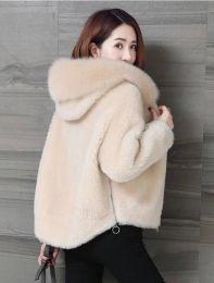 Women Faux Fur Coat Imitation Fox Plush Jacket 2021 Winter Fashion Casual Jacket Women Short Women's Clothing Winter