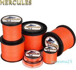 Linha de trança trançada linha de pesca multifilamento super forte linha de peixe fio de água salgada hercules