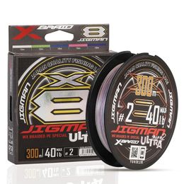 Braid Line Original YGK X8 Braid Jigman ULTRA PE Fishing Line Made In Japan Multicoloured High Strength Ocean Fishing Line 200M 300M 231016