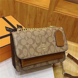 50% factory outlet Netizen and Westernized Commuter Small Square Bag 2023 New High Grade Printed Versatile Shoulder Oblique Straddle Women's code 5631