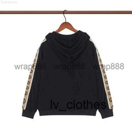 2023 Men's sweater designer brand-name men's Hoodie fashionable street clothes men's casual pullover loose Hoodie zipper loose jacket men's clothing