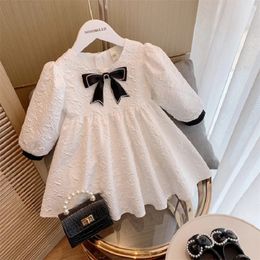 Girl's Dresses Princess Girls Dress Classic Kids Clothes Long Sleeves Spring Fashion Vestidos for 1-8T Children's Fashion Outfit 231016