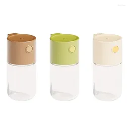 Storage Bottles Press Salt Dispenser And Pepper Shakers Measuring Seasoning Spice Accurately Sprinkle 0.5 Grams