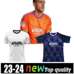 23 24 Albacetes JUANMA Mens Soccer Jerseys Balompies M.FUSTER DJETEI J.ALONSO OLAETXEA ALVARO R. Home White Away Football Shirt Short Sleeve Adult Uniforms6