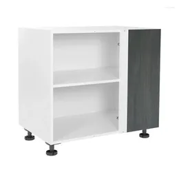 Bowls Cabinets Quick Assemble Carbon Marine With Adjustable Shleves Blind Corner Cabinet (42 In W X 24 D 34.50 H)