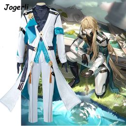 Game Honkai Star Rail Luocha Cosplay Costumes Antique Anime Roleplay Cloth Suit New Character Man Outfits Cloak