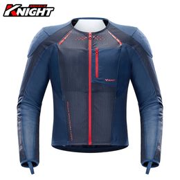 Men's Jackets DUHAN Motorcycle Soft Armor Summer Breathable Moto Protective Clothing CE Certified Protective Gear Motorcycle Jacket 3D Mesh 231016