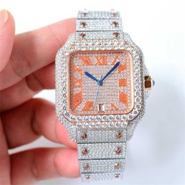Men/Women Watch dial diamond Arabic Men 8215 movement Designer Sapphire Stainless Steel Strap Waterproof 40mm L