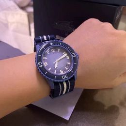plastics Southern Ocean Indian Ocean wrist watch for men automatic quartz ceramics watches 42mm luxury fashion wristwatches Round Transparent bottom watches