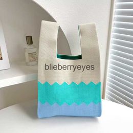 Totes Bag Female Crowd Design Checkerboard Travel Weaving Handbag Tote Bag Handbag24blieberryeyes