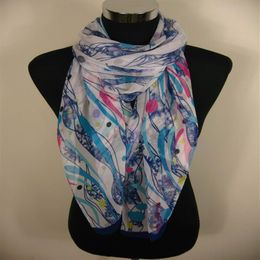 Rayon Silk scarf scarves Womens Silk SCARF spring summer 40pcs lot new #2196277e