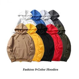 Fashion Men Casual Hoodie Autumn Male Solid Color Pullover Hoodies Unisex Top EU Size S-2XL Men's & Sweatshirts