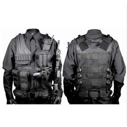 Men's Vests Tactical Vest Military Combat Armour Mens Hunting Army Adjustable Outdoor CS Training307S