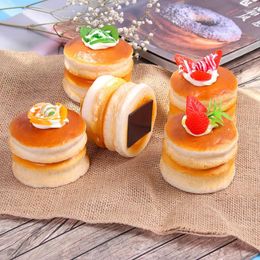 Decorative Flowers 1PC Artificial Cake Dessert Fake Food Decoration Pography Pro Simulation Model Tea Table FCYY-014