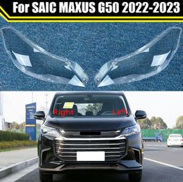 Car Headlight Mask Lampshade Shell Headlamp Lampcover Head Light Lamp Caps For SAIC MAXUS G50 2022-2023 Lampcover Housing Case