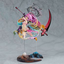 Finger Toys Finger Toys 31cm No Game No Life:zero Anime Figure Jibril Action Figure Shiro Schwi Jibril Great War Ver. Figurine Collection Model Doll Toy