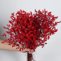 Decorative Flowers Eternal Life Natural Dried Real Forever Lover Flower Crystal Bouquets Arrangement For Home Wedding Party Decoration