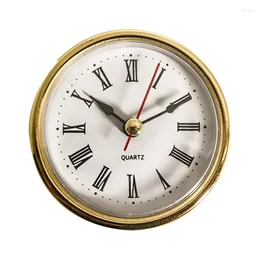 Clocks Accessories Furniture Durable Round Clock Insert With Roman Number For Chic Decoration Exquisite Workmanship Head