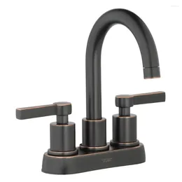 Kitchen Faucets Better Homes & Gardens Holbrook Bathroom Sink Faucet With Two Handles Oil-Rubbed Bronze